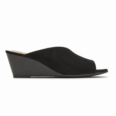 Rockport Total Motion Taylor Asymmetrical Wedges Damen Schwarz YCV-715403
